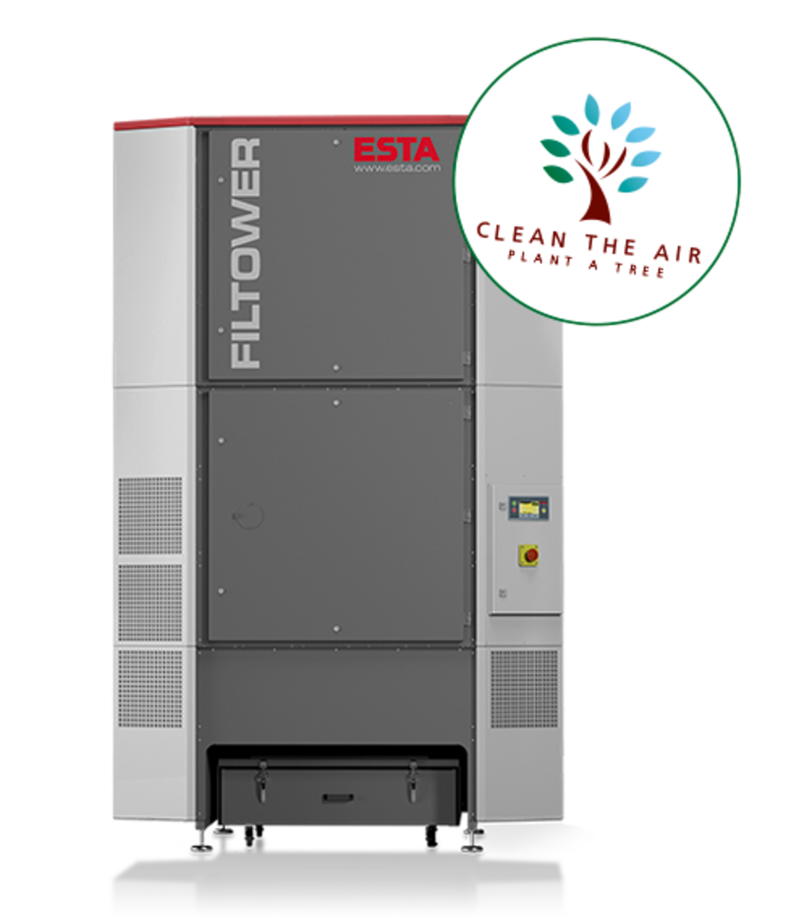 ESTA Filtower filter tower from the plant a tree campaign